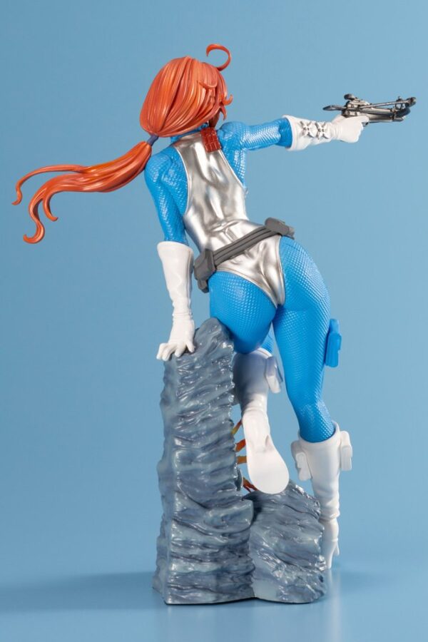 G.I. Joe Scarlett Sky Blue Color Uniform Edition Bishoujo Statue from Kotobukiya and Hasbro