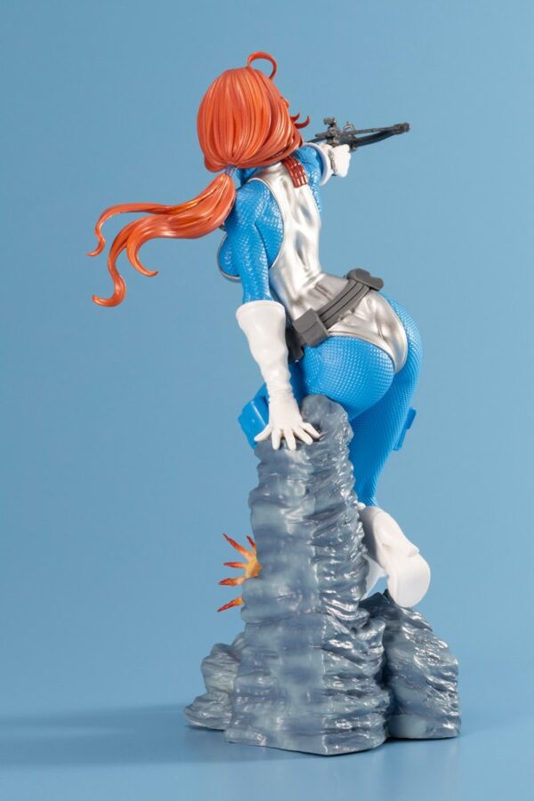 G.I. Joe Scarlett Sky Blue Color Uniform Edition Bishoujo Statue from Kotobukiya and Hasbro