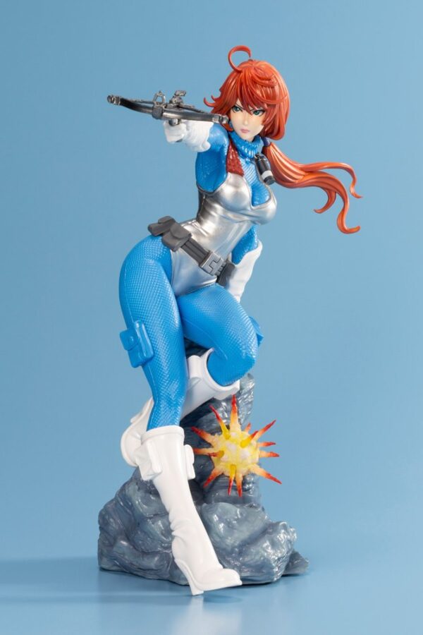 G.I. Joe Scarlett Sky Blue Color Uniform Edition Bishoujo Statue from Kotobukiya and Hasbro