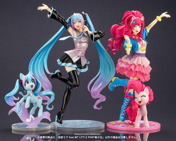 Vocaloid Hatsune Miku featuring My Little Pony Bishoujo Statue from Kotobukiya