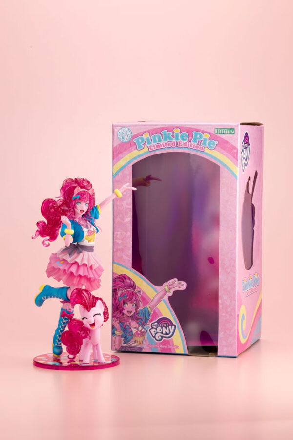 My Little Pony Pinkie Pie Limited Edition Bishoujo Statue from Hasbro and Kotobukiya