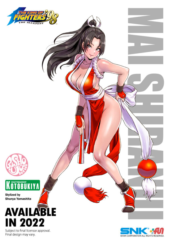 SNK The King of Fighters ’98 Bishoujo Statue Illustration by Shunya Yamashita for Kotobukiya