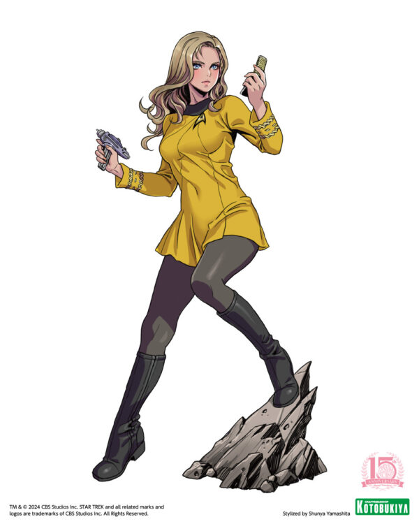 Star Trek Command Officer Bishoujo Statue Illustration by Shunya Yamashita for Kotobukiya