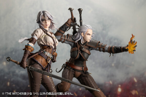 The Witcher Ciri Bishoujo Statue from Kotobukiya