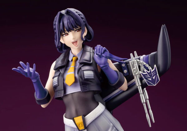 Transformers Skywarp Limited Edition Bishoujo Statue from Hasbro and Kotobukiya