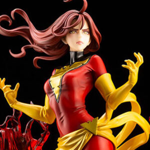 Dark Phoenix Rebirth Bishoujo Statue from Marvel and Kotobukiya