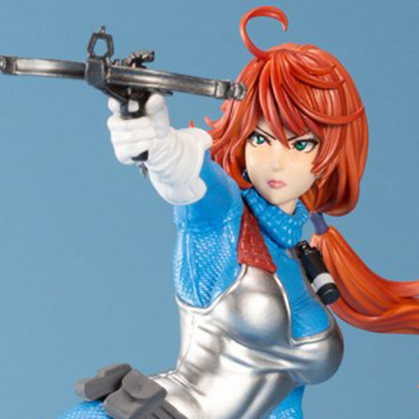 G.I. Joe Scarlett Sky Blue Color Uniform Edition Bishoujo Statue from Kotobukiya and Hasbro