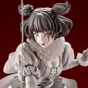 IT Pennywise Monochrome Version Bishoujo Statue from Kotobukiya