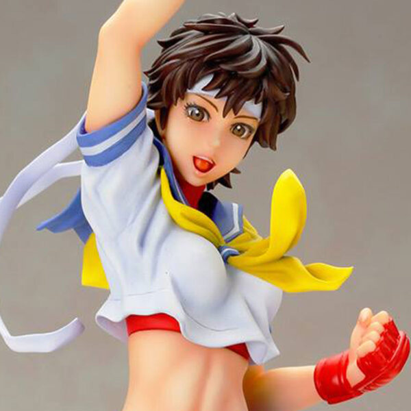 Street Fighter Sakura Bishoujo Statue from Kotobukiya