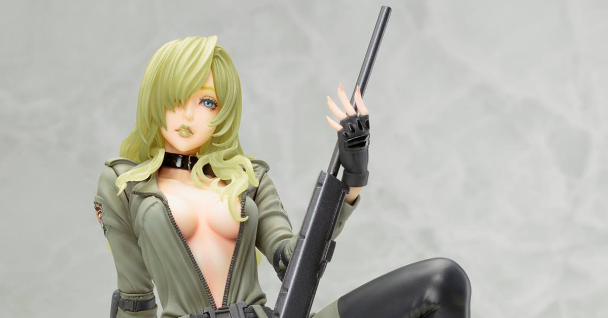 Metal Gear Solid Sniper Wolf Bishoujo Statue from Kotobukiya